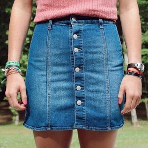 Jean skirt